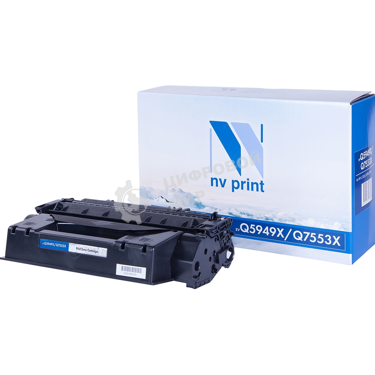 Картридж лазерный NVPrint совместимый HP Q5949X/Q7553X для LJ 1320/3390/3392/P2014/P2015/M2727 (7000k)