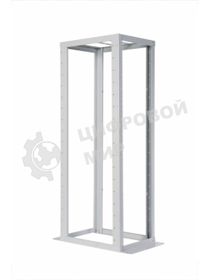 Стойка двухрамная ЦМО СТК-С-42.2.750 42U 560 мм X 1035 мм направл. закл. гайки 400 кг серый