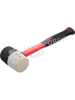 Киянка Matrix 11170 резиновая, 225 г, чернобелая резина, фибергласовая рукоятка