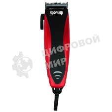Машинка для стрижки ЯРОМИР ЯР-704, черный с красным (24) (РОССИЯ)