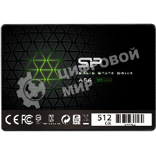 Накопитель SSD Silicon Power Ace A56, 512Gb, SATA III, 2.5