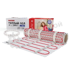 Теплый пол (нагревательный мат) Rexant Classic RNX -6,0-900 (площадь 6,0 м2 (0,5 х 12,0 м)), 900 Вт, двухжильный с экраном