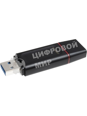 Флешка USB Kingston DataTraveler Exodia (DTX/256GB), 256Gb, USB 3.2 Gen 1, R/W 200/60, черный/розовый