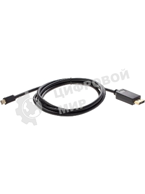 Кабель-переходник Mini DisplayPort M -> DisplayPort M 4K*60 Hz 1,8 м VCOM CG682-1.8M