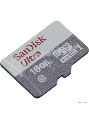 Флеш карта Sandisk Ultra microSDHC 16Gb 80Mb/s Class 10