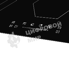 Встраиваемые электрические панели Monsher MHE 6012 Независимая стеклокерамическая варочная панель,Ширина 60 см, 4 зоны ускоренного нагрева,Электронное сенсорное управление,5 цифровых дисплеев, 9 уровней мощности, 1 двойная зона нагрева, таймер, индикаторы остаточного тепла