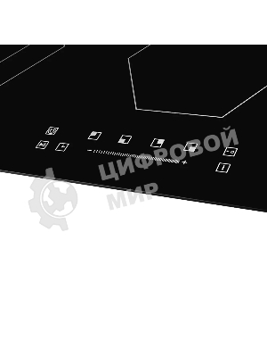 Встраиваемые электрические панели Monsher MHE 6012 Независимая стеклокерамическая варочная панель,Ширина 60 см, 4 зоны ускоренного нагрева,Электронное сенсорное управление,5 цифровых дисплеев, 9 уровней мощности, 1 двойная зона нагрева, таймер, индикаторы остаточного тепла