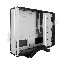 Компьютерный корпус ExeGate EX268694RUS Компьютерный корпус MiniITX ExeGate MI-208 Black, miniITX/mATX, M350, 80мм, 2хUSB, Audio