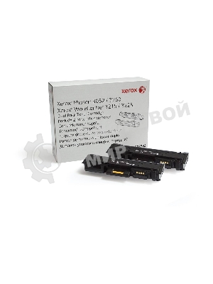 Картридж лазерный Xerox 106R02782 черный, 6000 стр. (упаковка 2шт х 3000 стр.), для Phaser 3052/3260/WC 3215/25 (channels)