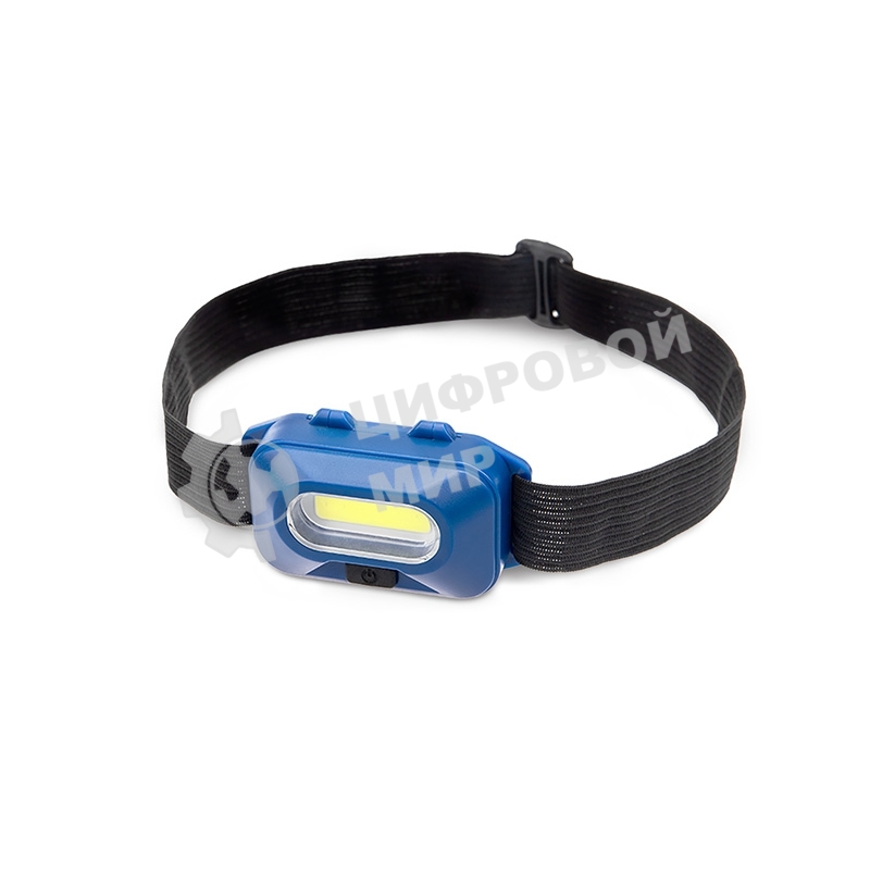 Фонарь налобный Rexant СОВ + улучшенный рефлектор, с ремнем, 3 х ААА