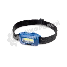 Фонарь налобный Rexant СОВ + улучшенный рефлектор, с ремнем, 3 х ААА