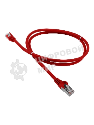 Патч-корд LANMASTER LSZH FTP cat.5e, 3.0 м, красный