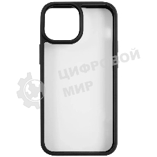 Чехол для Apple iPhone 13 mini Usams US-BH768 прозрачный/черный (УТ000028113)