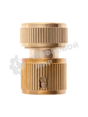 Соединитель латунный быстросъемный для шланга Palisad 1/2