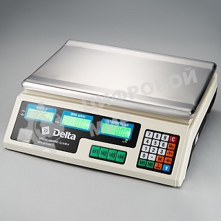 Весы торговые Delta ТВН-40 до 40кг/5г