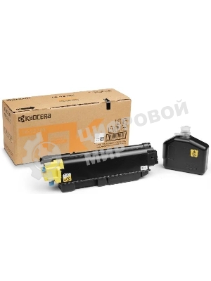 Картридж лазерный Kyocera TK-5270Y (1T02TVANL0) желтый для M6230cidn/M6630cidn/P6230cdn 6000 стр.