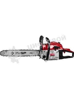 Бензопила Зубр ПБЦ-М52-45, 52 см3, шина 45 см