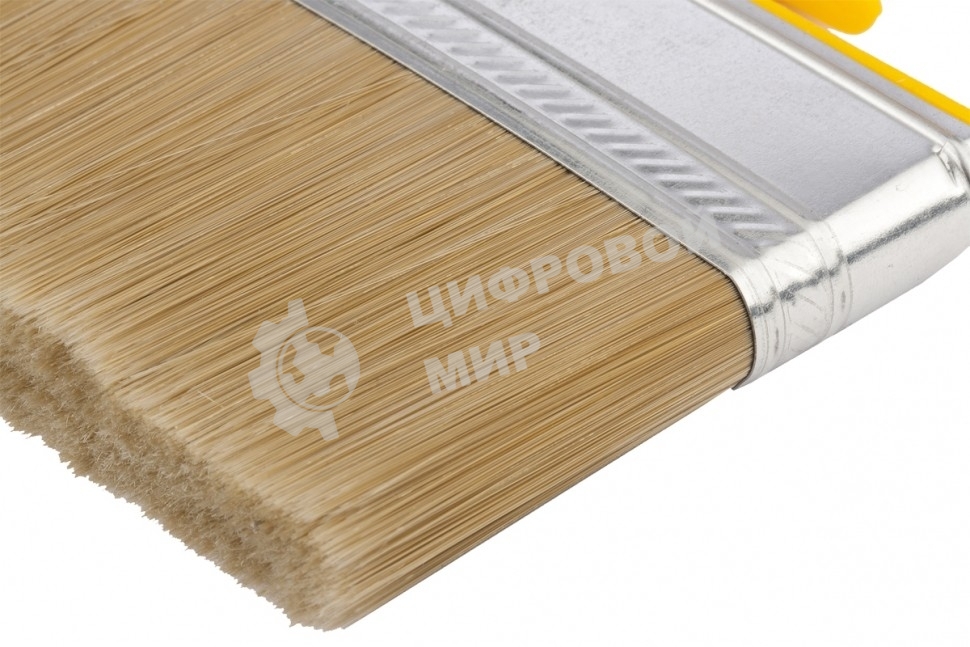 Кисть флейцевая Matrix для лаков, 50х12 мм, искусственная щетина, пластиковая рукоятка