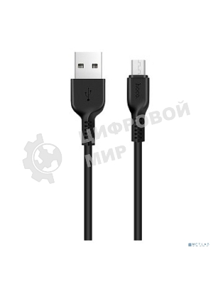 Кабель USB Micro/ HOCO HC-61168 X13/ 1m/ 2A/ Black