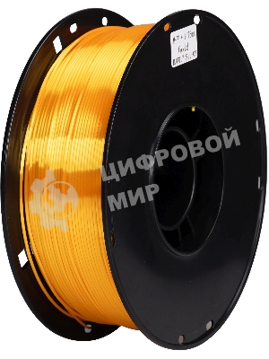 Пластик для принтера 3D Cactus CS-3D-PLA-1KG-S-GOLD PLA SILK d1.75мм 1кг L326м 1цв.