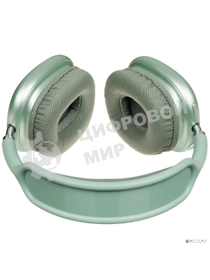 Беспроводные/проводные наушники Hoco W35 Air зеленый, полноразмерные, Bluetooth + проводной, до 45 ч.