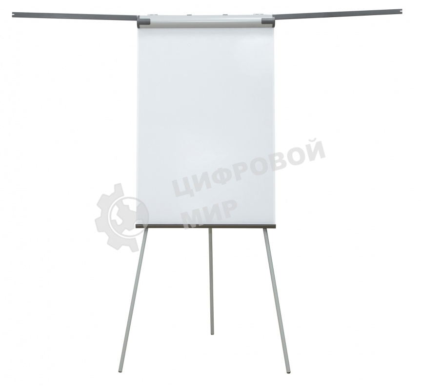 Флипчарт Cactus CS-FCT-M67x105 магнитно-маркерная меламиновая 67x105 см на треноге