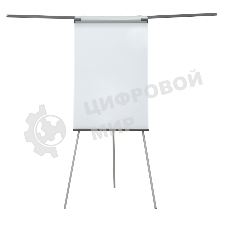 Флипчарт Cactus CS-FCT-M67x105 магнитно-маркерная меламиновая 67x105 см на треноге