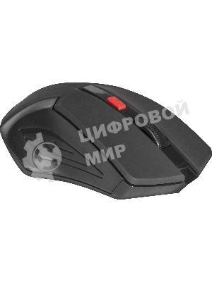 Мышь беспроводная Defender Accura MM-275 синий, 1600 dpi, радиоканал, USB, кнопки - 6