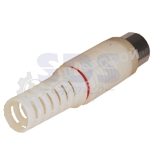 Разъем PROconnect гнездо TV без пайки белый