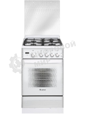 Плита газовая Gefest ПГ 5300-03 0040 белый, конфорок 4 шт, духовка 52 л, 50 см x 85 см x 58.5 см