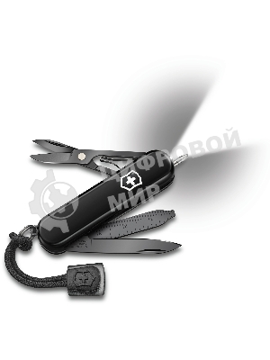 Нож перочинный Victorinox Signature Lite Onyx Black (0.6226.31P) 58мм 8 функций черный подар.коробка