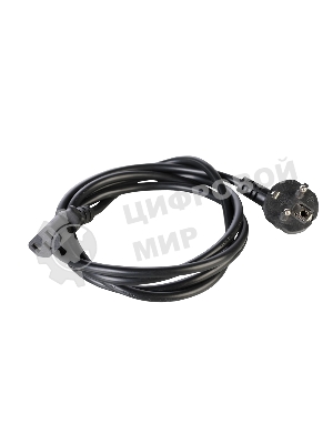 Шнур питания с заземл. IEC 60320 C13/EU-Schuko, 10А/250В (3x1,0), длина 3 м. (R-10-Cord-C13-S-3)