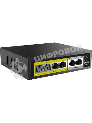 Коммутатор 6PORT NETIS P106C 10/100M 4POE