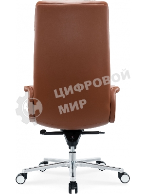 Кресло руководителя Cactus CS-LBR-CARACAS кожа крестов. алюминий