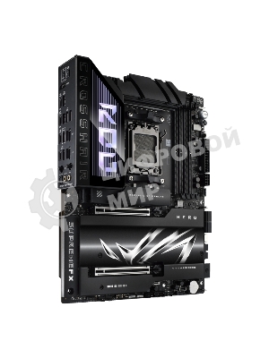 Материнская плата ASUS ROG CROSSHAIR X870E HERO, AM5, AMD X870E, 4xDDR5, 4xSATA, 5xM.2, 2xPCI-E 5.0 x16, 1xHDMI, 2xUSB-C (видео), 2x 5Gb LAN, 6xUSB-A 3.2 Gen 2, 2xUSB-C 3.2 Gen 2, 2xUSB4, 2x3.5 мм, 7.1, ATX