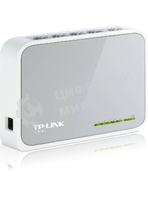 Коммутатор TP-Link SOHO TL-SF1005D Коммутатор 5-port 10/100M mini Desktop Switch, 5 10/100M RJ45 ports, Plastic case