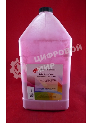 Тонер для принтера Static Control Oki C3300N/5500 OKIUNIV-1KG-MA пурпурный (флакон 1000гр)