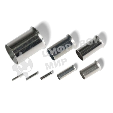 Наконечник штыревой неизол. КВТ НШВ 1.0-8 (100 шт/уп.) 79477