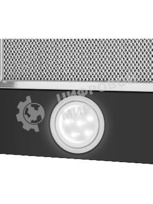 Вытяжка встраиваемая Maunfeld VS Light 50 черный, 50 см, 520 куб. м/ч, 56 дБ