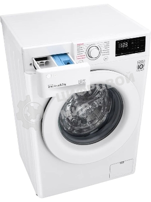 Стиральная машина LG F2V3GS3W белый, загрузка фронтальная 8,5 кг, 1200 об/мин., класс: А
