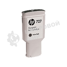 Картридж струйный HP 727 C1Q12A черный матовый, 300мл, для Designjet T920/T1500/T2500