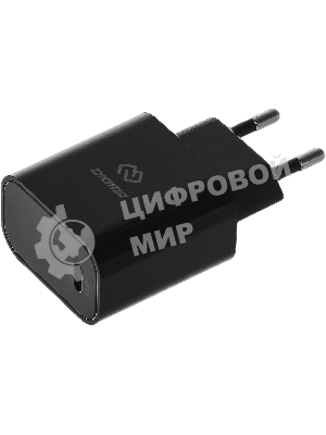 Сетевое зарядное устройство Digma DGW3C 3A PD черный