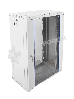 Шкаф телеком. настенный разборный 18U (600х350) дверь металл (ШРН-Э-18.350) (1 коробка)