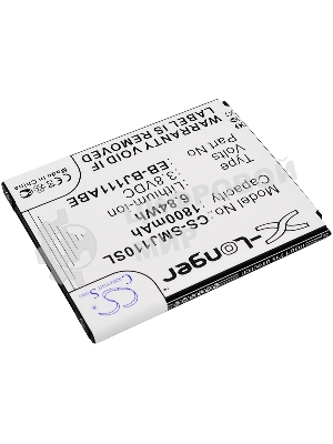 Аккумулятор CameronSino CS-SMJ110SL EB-BJ111ABE для Samsung Galaxy J1 Ace, J1 Ace Neo 3.8V, 1800mAh, 6.84Wh