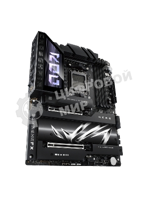 Материнская плата ASUS ROG CROSSHAIR X870E HERO, AM5, AMD X870E, 4xDDR5, 4xSATA, 5xM.2, 2xPCI-E 5.0 x16, 1xHDMI, 2xUSB-C (видео), 2x 5Gb LAN, 6xUSB-A 3.2 Gen 2, 2xUSB-C 3.2 Gen 2, 2xUSB4, 2x3.5 мм, 7.1, ATX