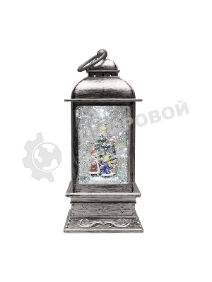 Декоративный фонарь Neon-night с эффектом снегопада и подсветкой 