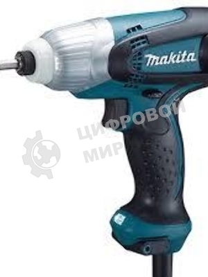 Дрель-шуруповерт Makita TD0101F, 230 Вт, 100 Нм, щеточный, ударный