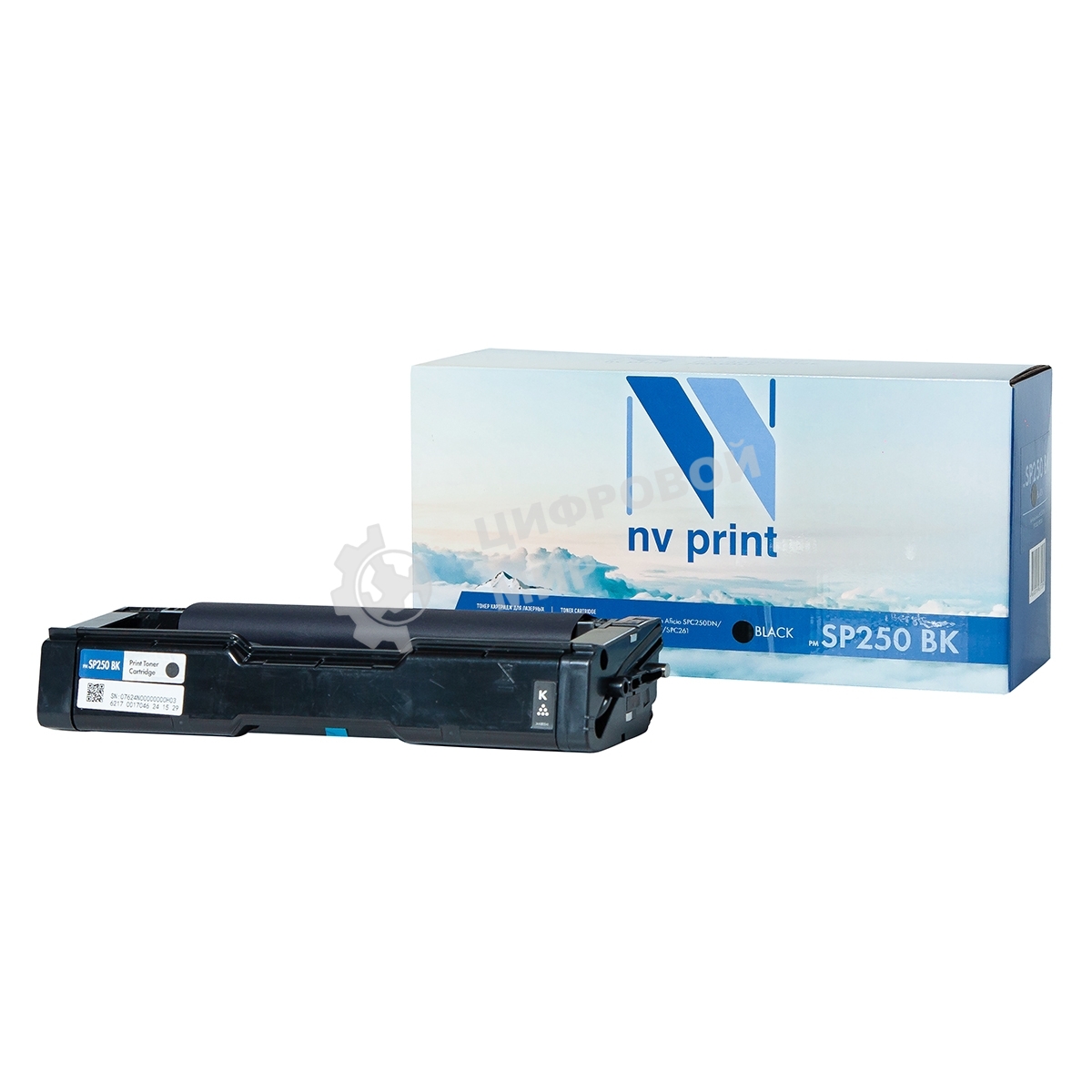 Картридж NVPrint совместимый NV-SP250 черный для Ricoh Aficio SPC250DN/SPC260/SPC261 (2000k)