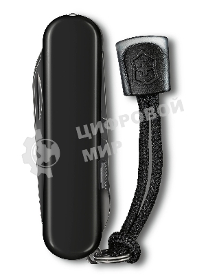 Нож перочинный Victorinox Signature Lite Onyx Black (0.6226.31P) 58мм 8 функций черный подар.коробка