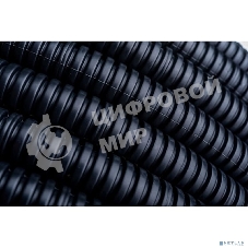 Труба гофрированная ПНД ЭРА черный d 20 мм с зонд. легкая 100 м (15)